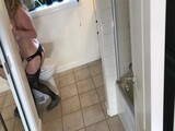 Dirty maid stuck cleaning loses panties, gets horny and fucks  Erin Electra