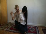 Kinbaku bondage - Me suffering in rope and shared an intense moment