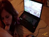 Sexy geek girl always prefer anal sex