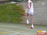 FAKEhub Originals Tennis Rivals fuck Ball Girl in Crazy Sex Comedy