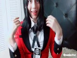 Yumeko Jabami Compulsive Ahegao Tease Omankovivi Hentai