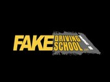 Fake Driving School Horny blonde American learners squirting orgasms