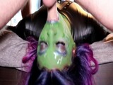 Gamora Gags On Quills Cock - Deepthroat Facefuck Throatfuck Blowjob - FIXED