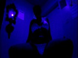 Blacklight Mindfuck JOI in Bikini