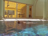 Irina Russaka shows sexy body underwater