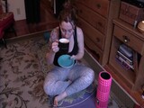 Yoga MILF Masturbates and Squirts for You