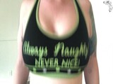 Bouncing My Big Natural Boobs in Sports Bras