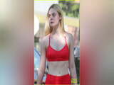 Elle Fanning Jerk off challenge 