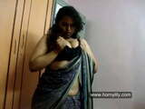 Indian Horny Lily Squeezing Her Boobs