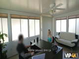 VIP4K. Pretty blonde Allie Rae gladly gives her sissy