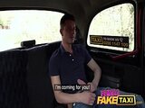 Female Fake Taxi Horny blonde driver Cherry Kiss recognises studs cock