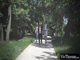 A playful day leads to gorgeous teen lesbians scissoring and fucking