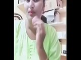 Swathi naidu sexy dress change and getting ready for shoot part -2