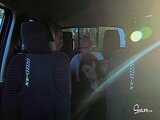 Back Seat Threesome with Kissa Sins and Alexis Monroe