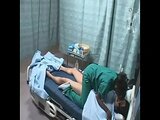 Asian guy fucks Black girl in hospital ( Japanese AMBW )