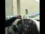 Ebony a too late for train so she get fuck inside a motorhome