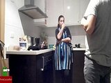 Fighting in the kitchen ends with fucking