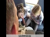 school bus girls Teen sex