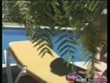 BBW blonde gets banged near pool