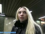 PublicAgent HD Pale Skinny Mina stretches her pussy to take my big cock