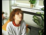 Skinny redhead gets fucked at interview