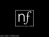 Nubile Films - Young couple fucking their way to facial