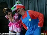 Brazzers - Mario and luigi parody double stuff