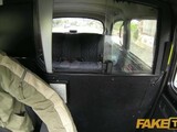 FakeTaxi Perfect blowjob lips get to work on taxi backseat