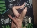 Seahawk fan masturbating on my bed with ceiling cam.