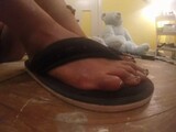 My long Indian feet