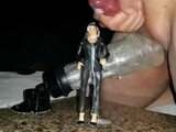 Cumming on figurine fetish. STEPHANIE MCMAHON. hot gluing. multiple cumshot