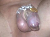 His first time chastity, i was gave him locked orgasm.