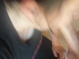 Pretty wife sucks big dick to gargle and swallow cum! Deepthroat Pov!