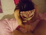 Teen amateur blowjob and cum in mouth