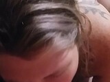 Wife Gives Amazing Blowjob, Gets Fucked and Covered In Cum