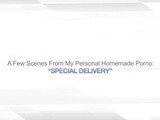 SPECIAL DELIVERY – REAL WIFE DILDO MASTURBATE