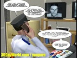 INVISIBLE COCK Gay Sci Fi 3D Cartoon Animated Comic Story