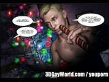 Christmas Gay Comic Story - 3D Anime Cartoons