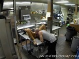 Wicked - Gianna Nicole fucks her boss in the kitchen