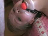 Ball gag fuck