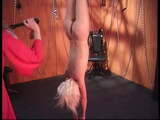 Hot blonde in nipple clamps gets tortured