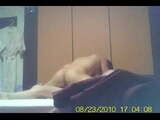 Married asian Korean couple doing his lover at hotel 