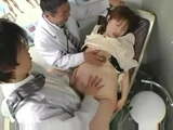 Pregnant Japanese getting fucked by the Doctor in 9th month