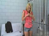 Beautiful Blonde In Jail Gives A Black Cock A Great Workout