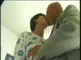 SEXY MOM 65 brunette mature and a old man