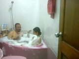 desi bhabhi taking bath with husband&#039;s elder brother