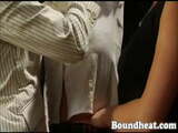 Bounded young slave scene