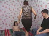 Russian mature mom and friends her son&#039;s! Amateur!