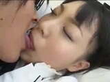 Japanese Schoolgirl in Threesome -unsencored-