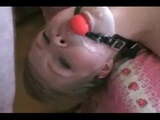 GF ball gagged and Anal